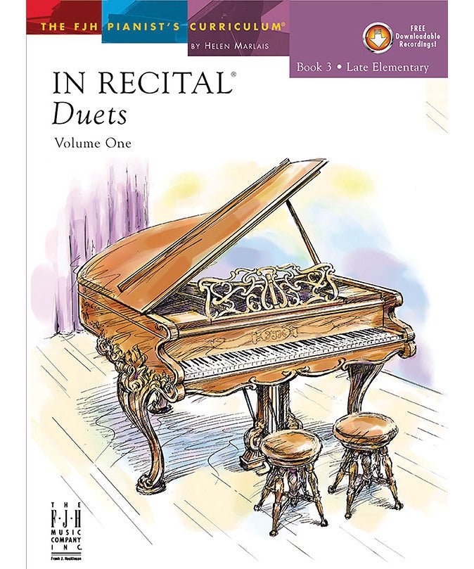 In Recital Duets Volume One Book 3 W/CD - Remenyi House of Music