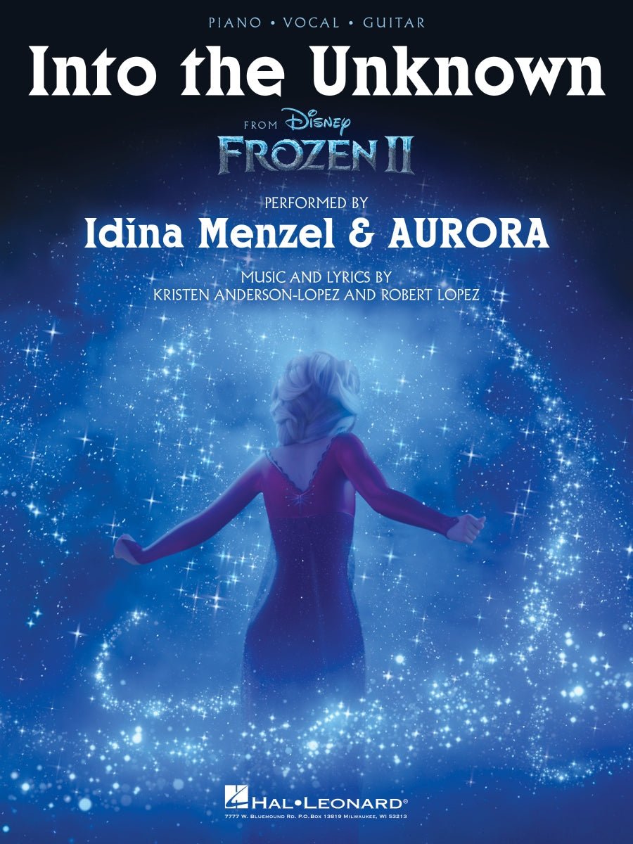 Into the Unknown (from Frozen 2) - Piano/Vocal/Guitar Sheet Music - Remenyi House of Music