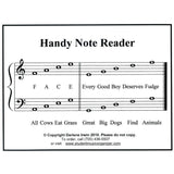 Irwin D. - Note Reader Card - Large - Remenyi House of Music