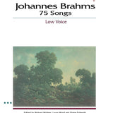 Johannes Brahms: 75 Songs (Low Voice)