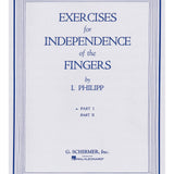 Isidor Phillip - Exercises for Independence of Fingers - Book 1 - Remenyi House of Music