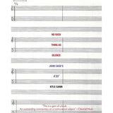 Gann K. - Il n'y a pas de silence : 4'33" de John Cage