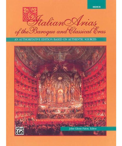 Italian Arias of the Baroque and Classical Eras - Remenyi House of Music