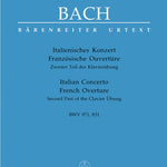 Italian Concerto / French Overture BWV 971, BWV 831 - Remenyi House of Music