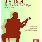 J. S. Bach French Suite No. 5 in C Major (Paperback) - Remenyi House of Music