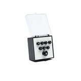 Martin Pin Set Pk White/Black Inlay