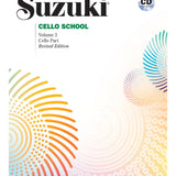 Suzuki Cello School Cello Part & CD, Volume 3 (Revised)