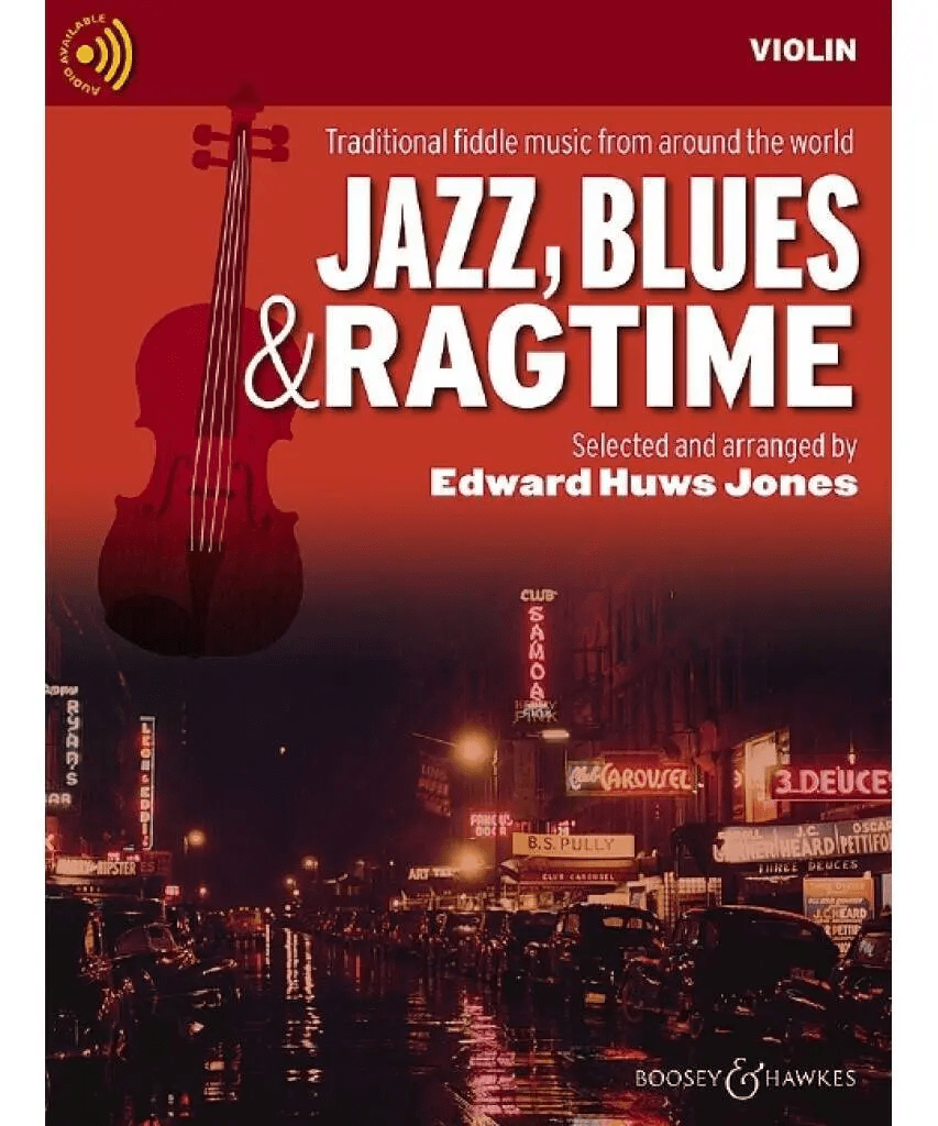 Jazz, Blues, and Ragtime – Traditional Fiddle Music from Around the World Violin Part (Book/Audio Online) - Remenyi House of Music