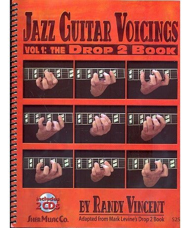 Jazz Guitar Voicings Volume 1 - Drop 2 Book - Remenyi House of Music