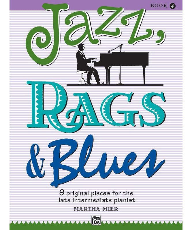 Jazz, Rags & Blues, Book 4 - Remenyi House of Music