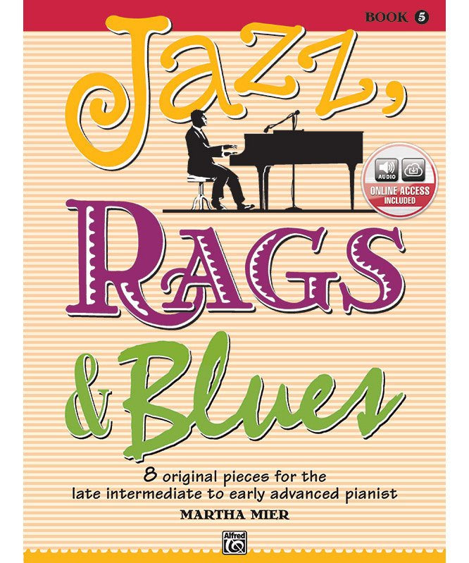 Jazz, Rags & Blues, Book 5 - Remenyi House of Music