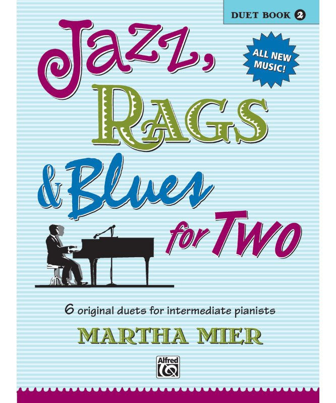 Jazz, Rags & Blues for Two, Book 2 - Remenyi House of Music