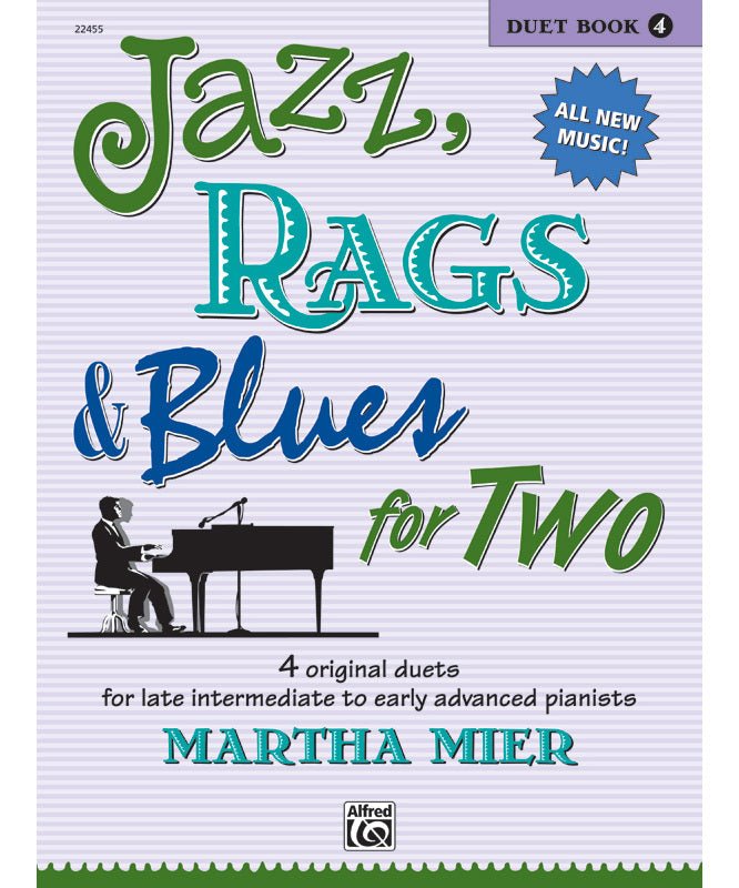 Jazz, Rags & Blues for Two, Book 4 - Remenyi House of Music