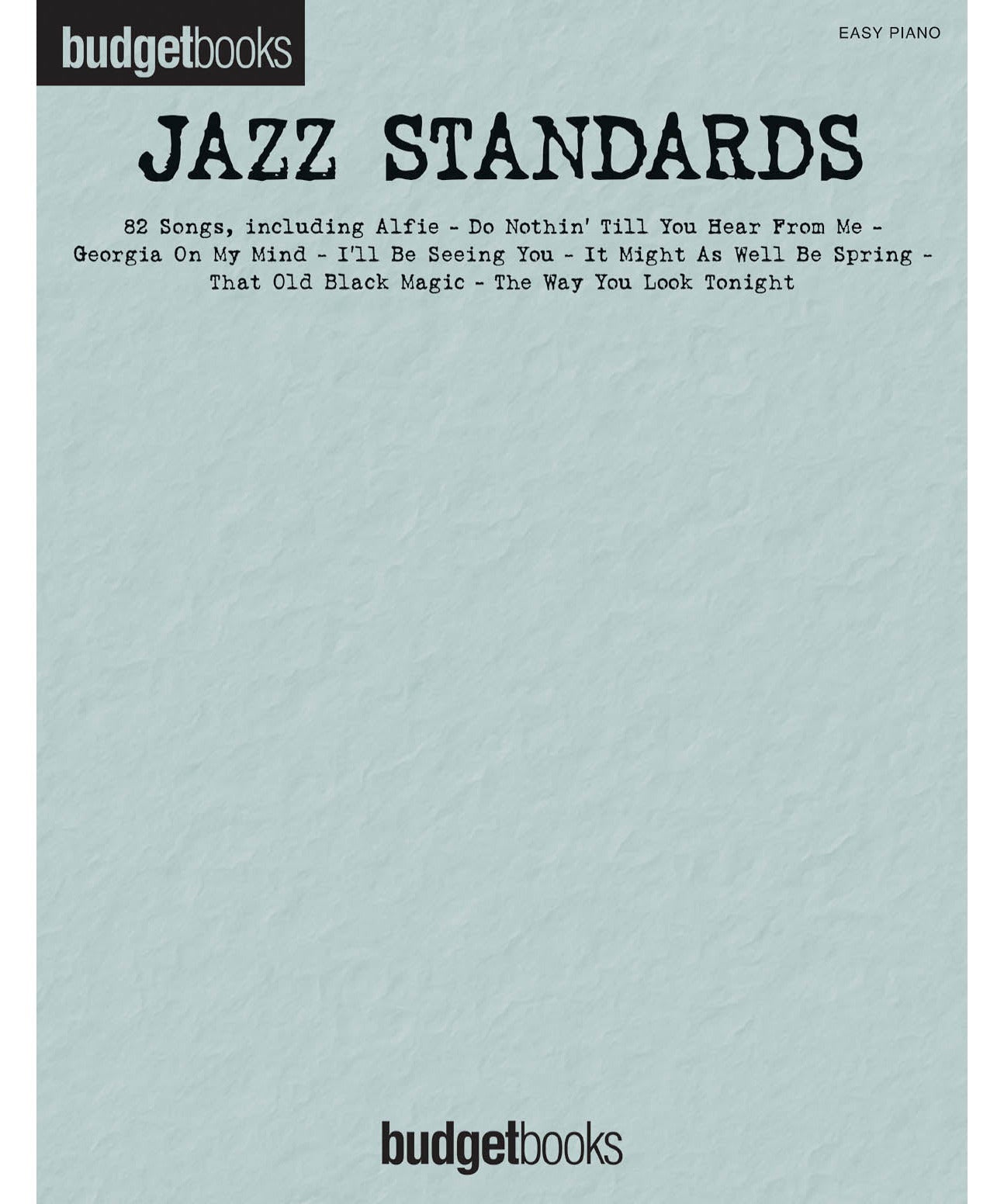 Jazz Standards (Easy Piano) - Remenyi House of Music