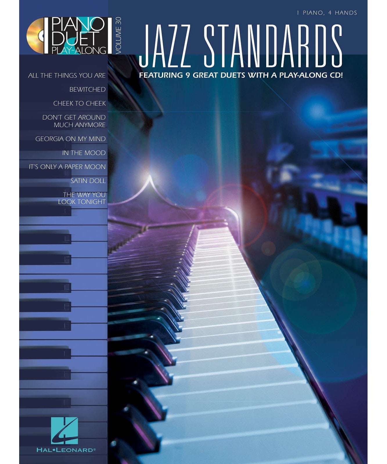 Jazz Standards - Piano Duet Play - Along Volume 30 (with CD) - Remenyi House of Music