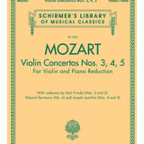 Violin Concertos Nos. 3, 4, 5