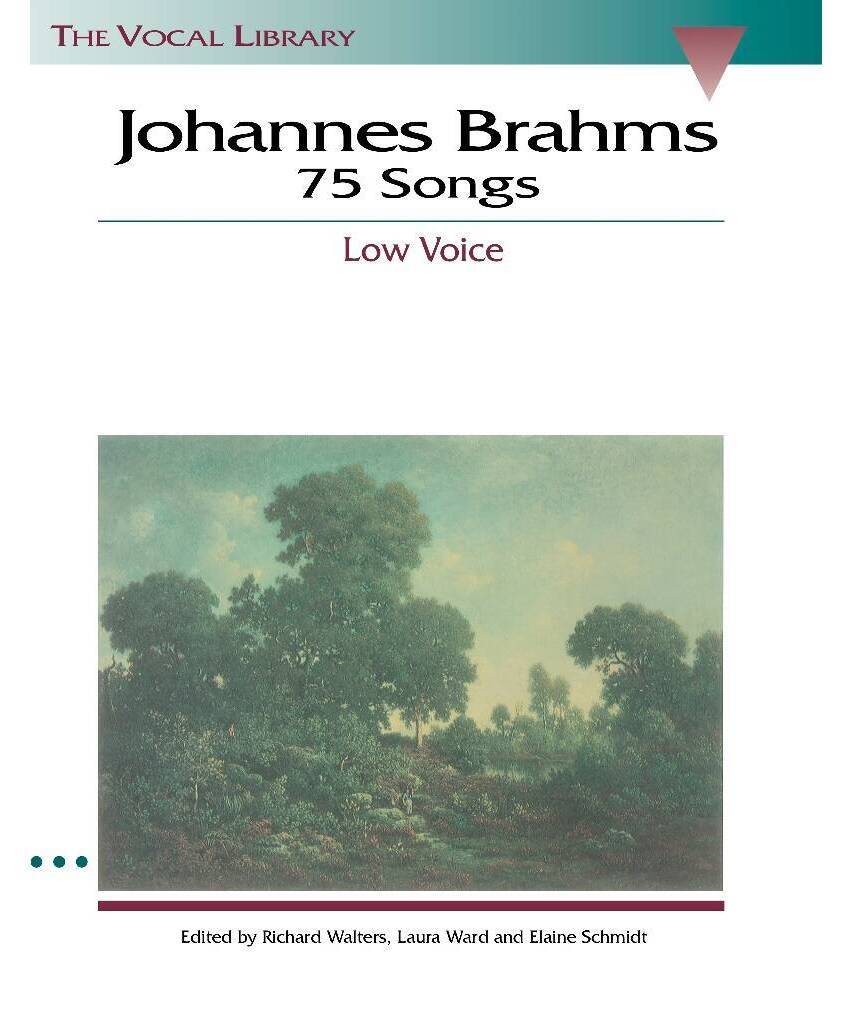 Johannes Brahms: 75 Songs (Low Voice) - Remenyi House of Music