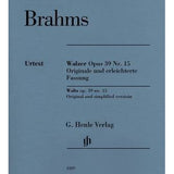 Johannes Brahms: Waltz Op. 39 No. 15 - Remenyi House of Music