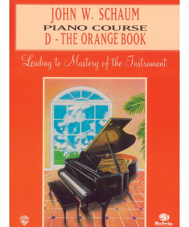 John W. Schaum Piano Course, D: The Orange Book - Remenyi House of Music