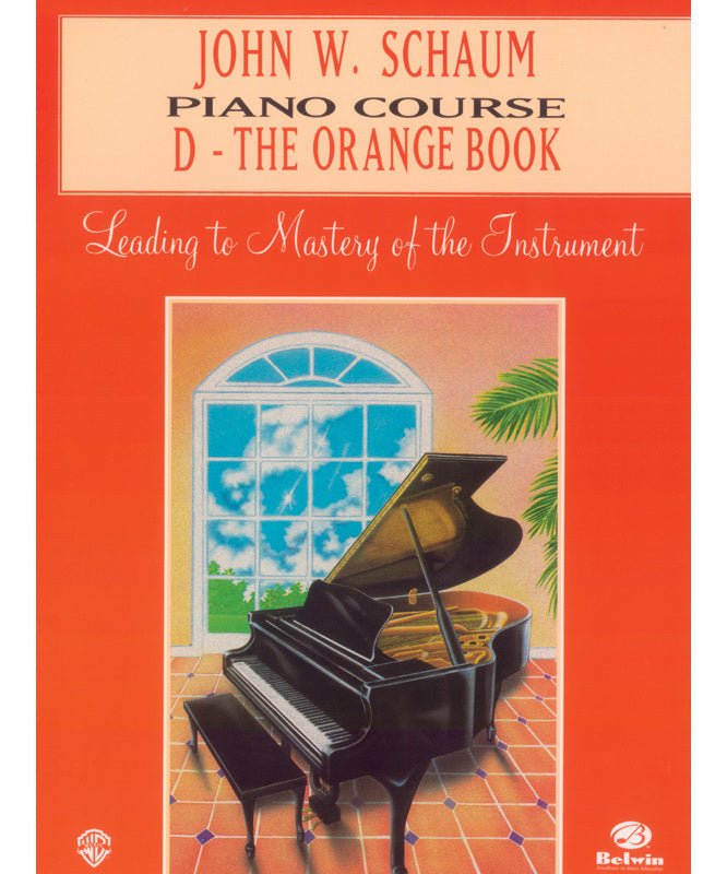 John W. Schaum Piano Course, D: The Orange Book - Remenyi House of Music