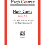 Alfred's Basic Piano Prep Course: Flash Cards, Levels A & B