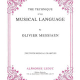 Olivier Messiaen - Technique De Mon Langage Musical (version Anglaise)