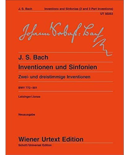 J.S. Bach - Inventions & Sinfonias BWV 772 - 801 - Remenyi House of Music