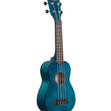 Kala Blue Exotic Mahogany Concert Ukulele Blue