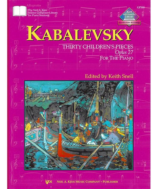 Kabalevsky D. - 30 Children's Pieces Op 27 - Remenyi House of Music