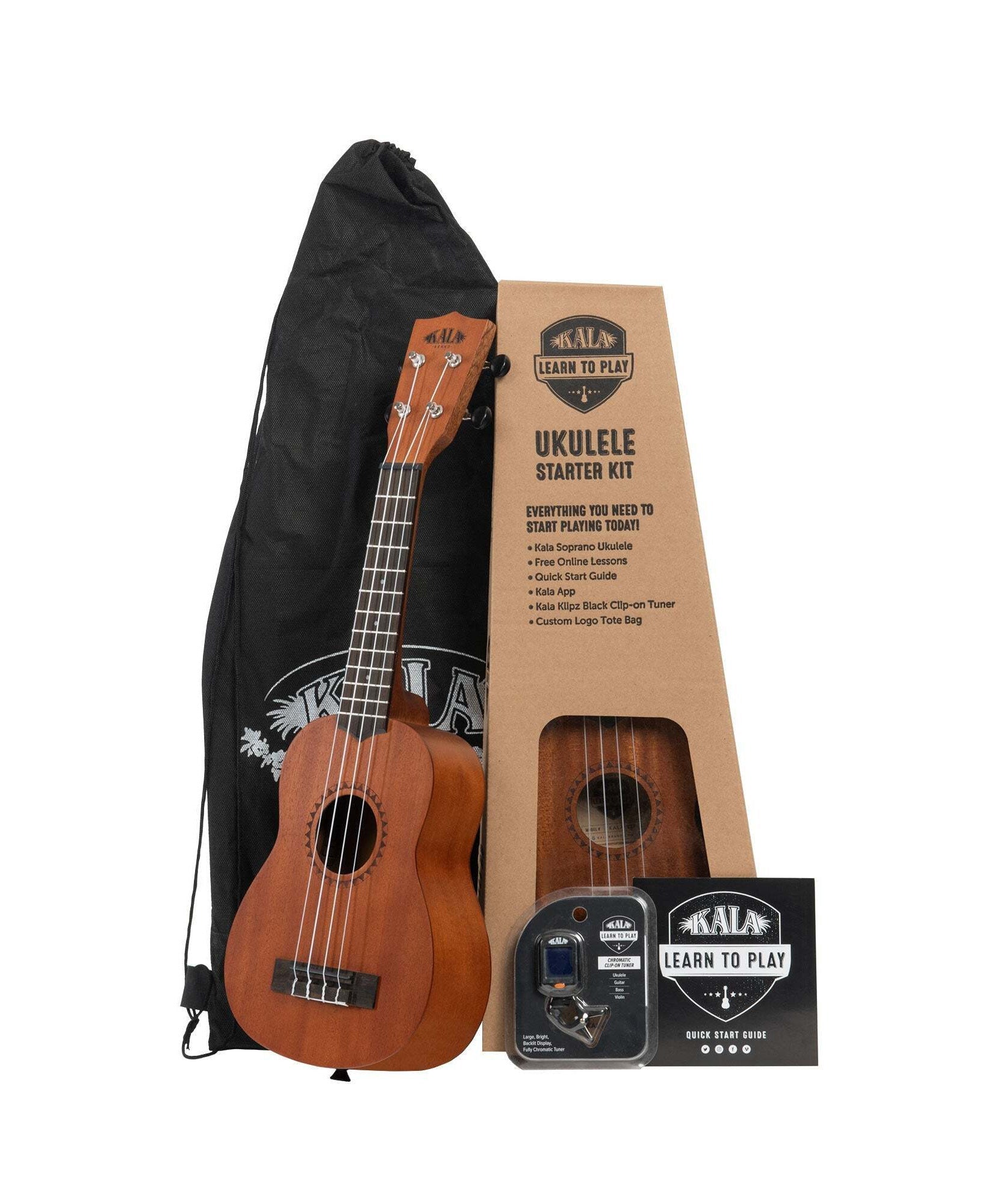 Kala Ukulele Soprano Starter Kit - Remenyi House of Music