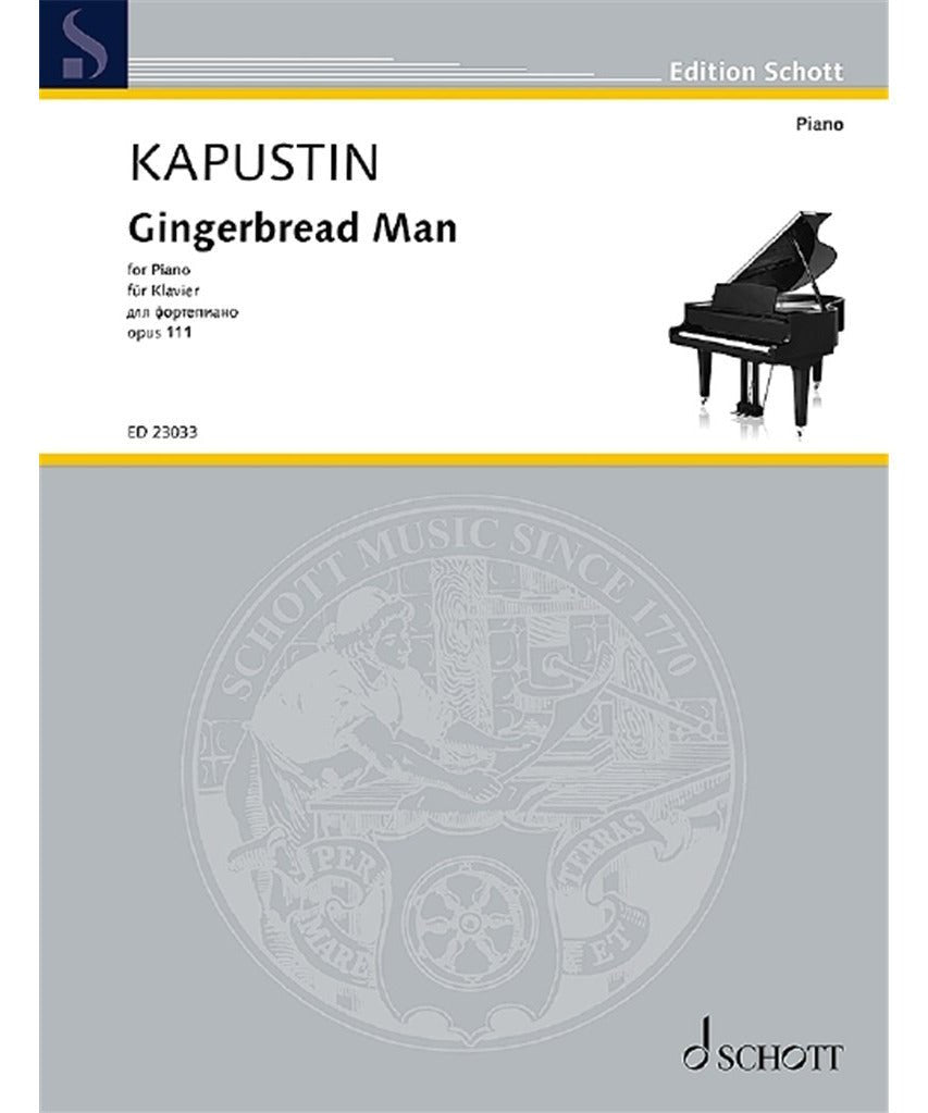 Kapustin N. - Gingerbread Man Op 111 - Remenyi House of Music