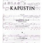 Kapustin, N. - Sinfonietta Op. 49, 1P 4H - Remenyi House of Music