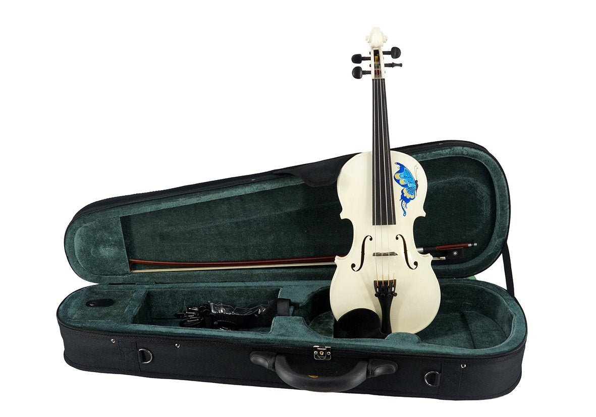 Kato 500 Hand - painted Butterfly Violin Outfit - Remenyi House of Music