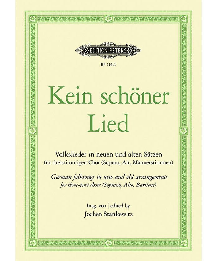 Kein schoner Lied - Remenyi House of Music