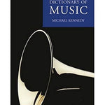 Kennedy/Rutherford J - Oxford Dictionary Of Music - Remenyi House of Music