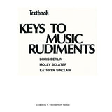 Keys to Music Rudiments: Textbook - Remenyi House of Music