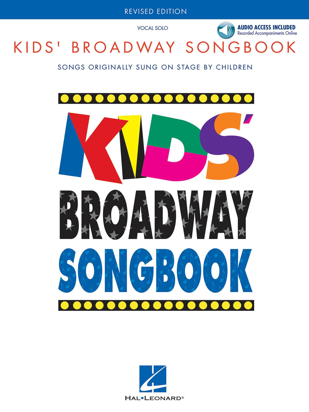 Kids' Broadway Songbook (Book/Online Audio) - Remenyi House of Music