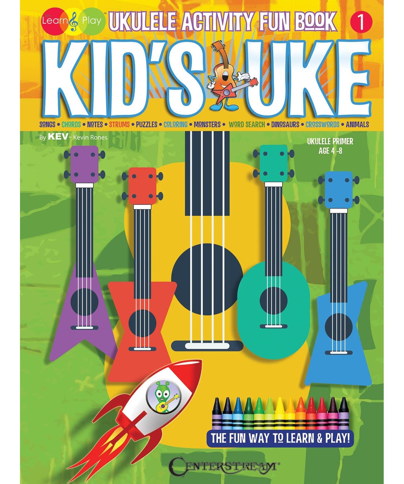 Kid's Uke - Ukulele Activity Fun Book - Remenyi House of Music