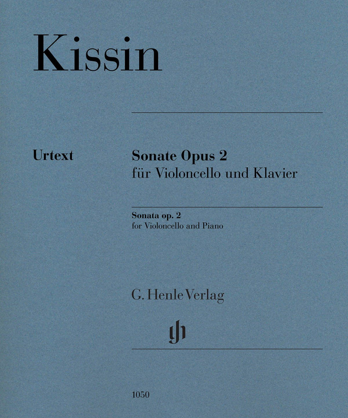 Kissin, E. - Cello Sonata, Op. 2 - Remenyi House of Music