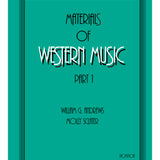 Andrews/Sclater - Materials of Western Music Part 1