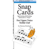 Snap Cards - Upper Voice Treble Clef