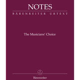 Livret miniature Bärenreiter Musician's Choice - Bordeaux