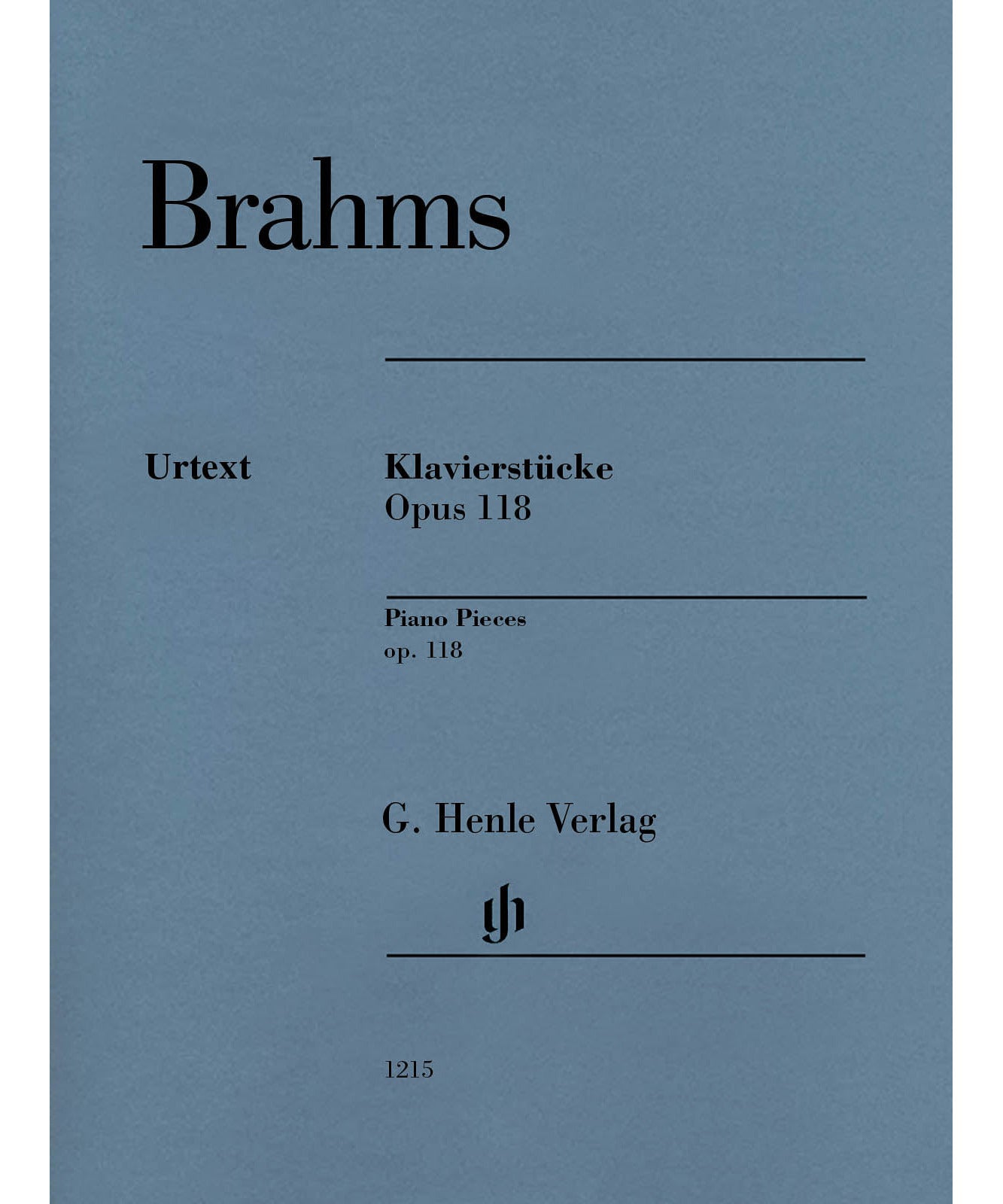 Klavierstücke, Op. 118 [Piano Pieces] - Remenyi House of Music