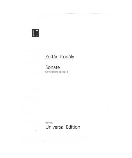 Kodály Z. - Cello Sonata, Op. 8 - Remenyi House of Music