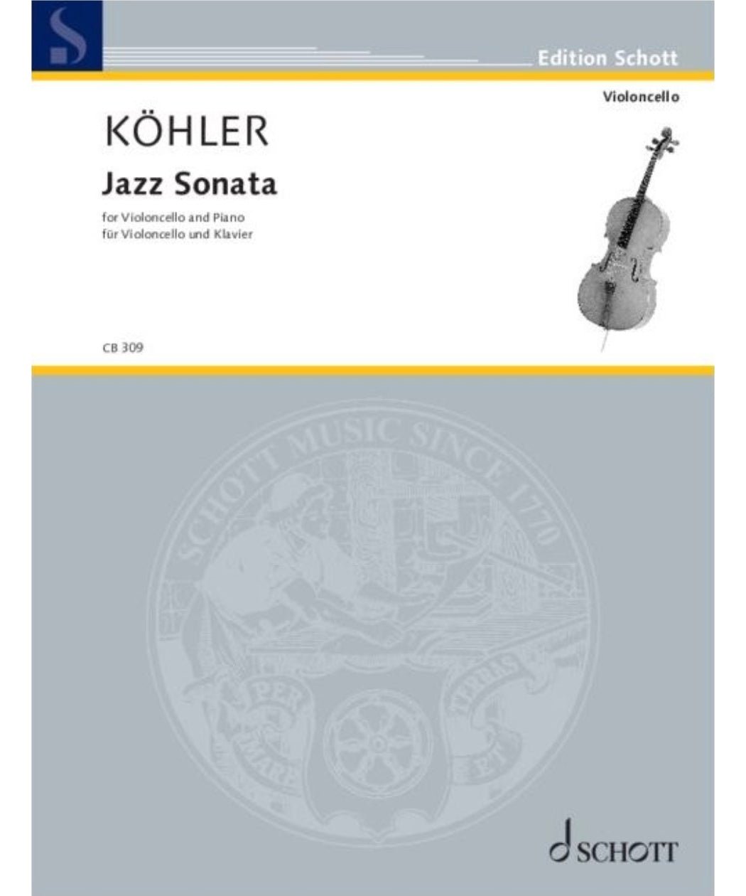 Koehler, W. - Jazz Sonata - Remenyi House of Music