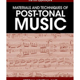 Kostka/Santa - Materials & Techniques Of Post - Tonal Music - Remenyi House of Music