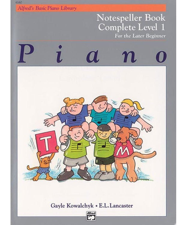 Kowalchyk/Lancaster - Alfred's Basic Piano Library: Notespeller Book Complete 1 (1A/1B): Piano Book - Remenyi House of Music