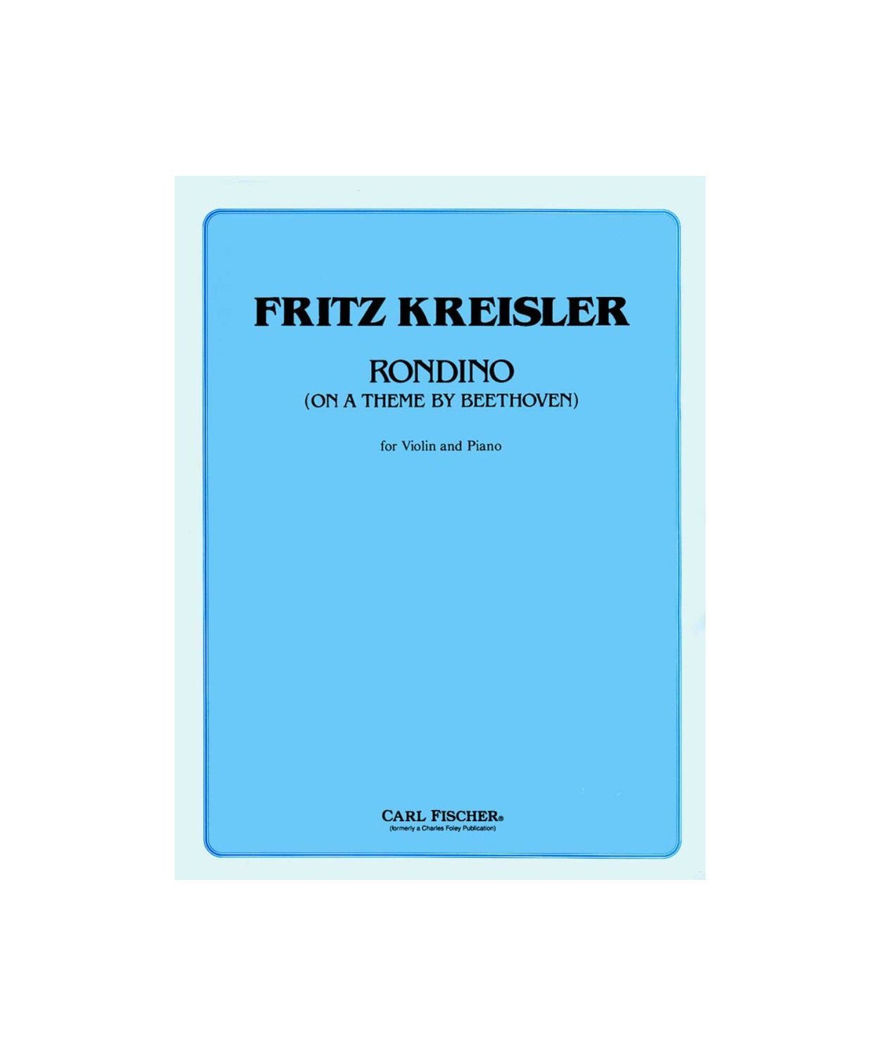 Kreisler, F. - Rondino on a Theme by Beethoven - Remenyi House of Music