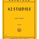 Kreutzer, R. - 42 Studies for Viola - Remenyi House of Music