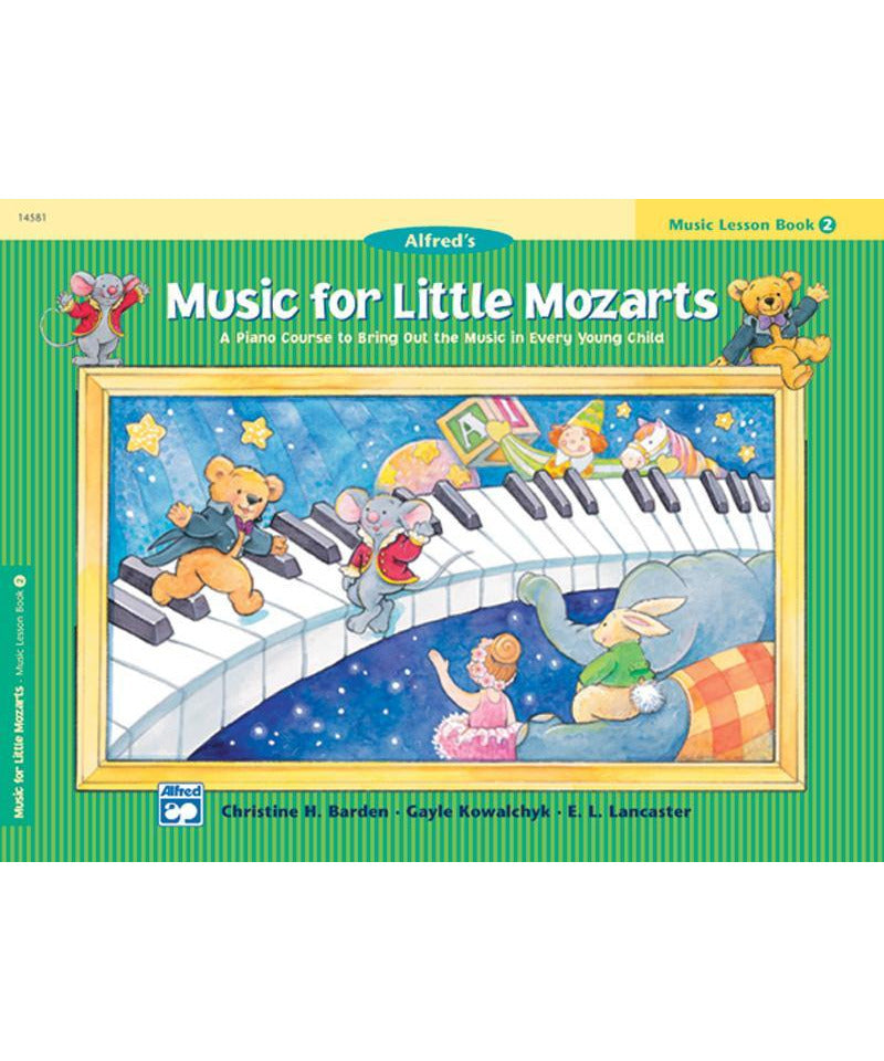 Music for Little Mozarts Music Lesson Book 2